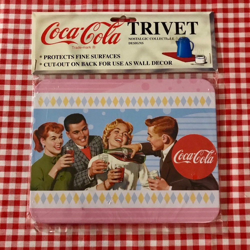 Coca-Cola Wall or Counter Top Trivet